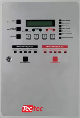Panel de control del sistema K-Tec
